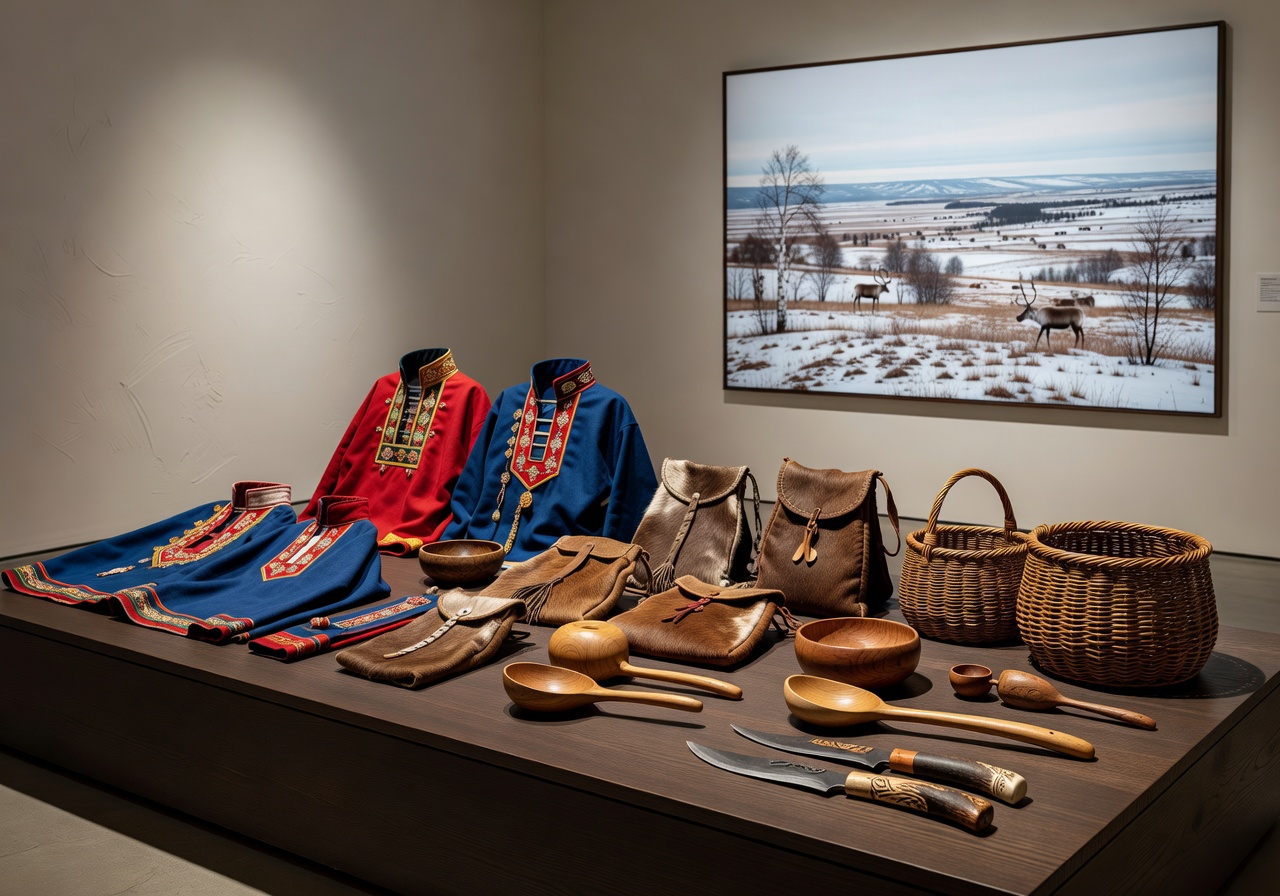Siida Sámi Museum in Inari featuring indigenous Sámi cultural exhibits and Arctic nature displays in Lapland Finland